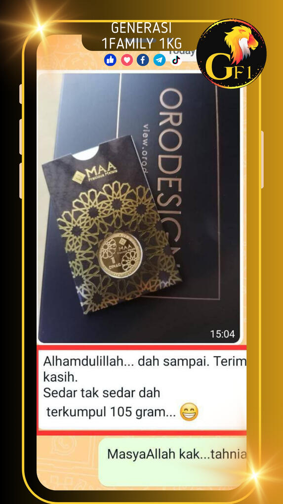 Nak gandakan simpanan? pastinya dengan Emas