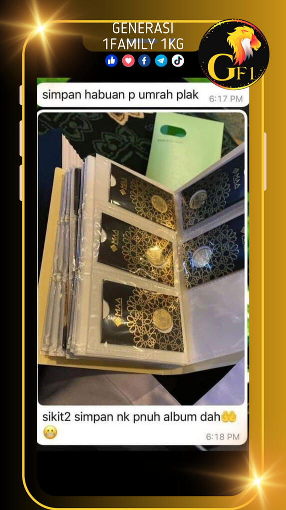 Simpan RM cepat habis, simpan Emas cepat bertambah